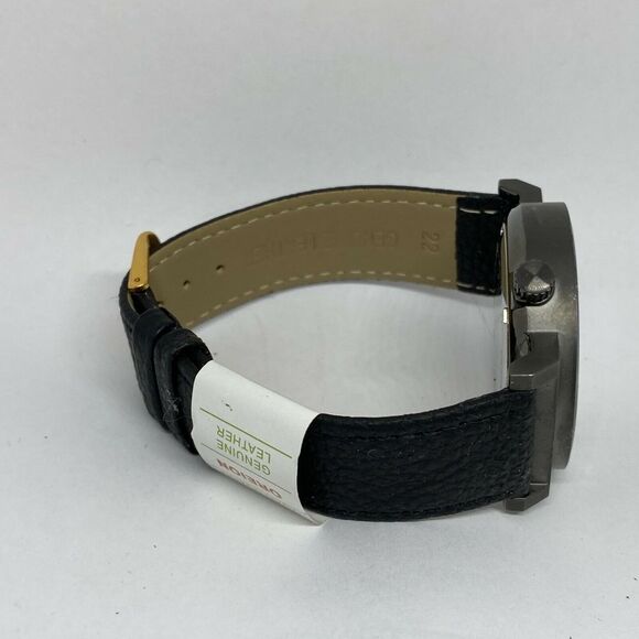 Fossil Barstow FS5508 Men's Black Leather Analog Dial Quartz Wrist Watch UC271 - Picture 12 of 12